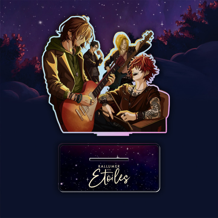 Standee acrylique Holographique — Eclipse